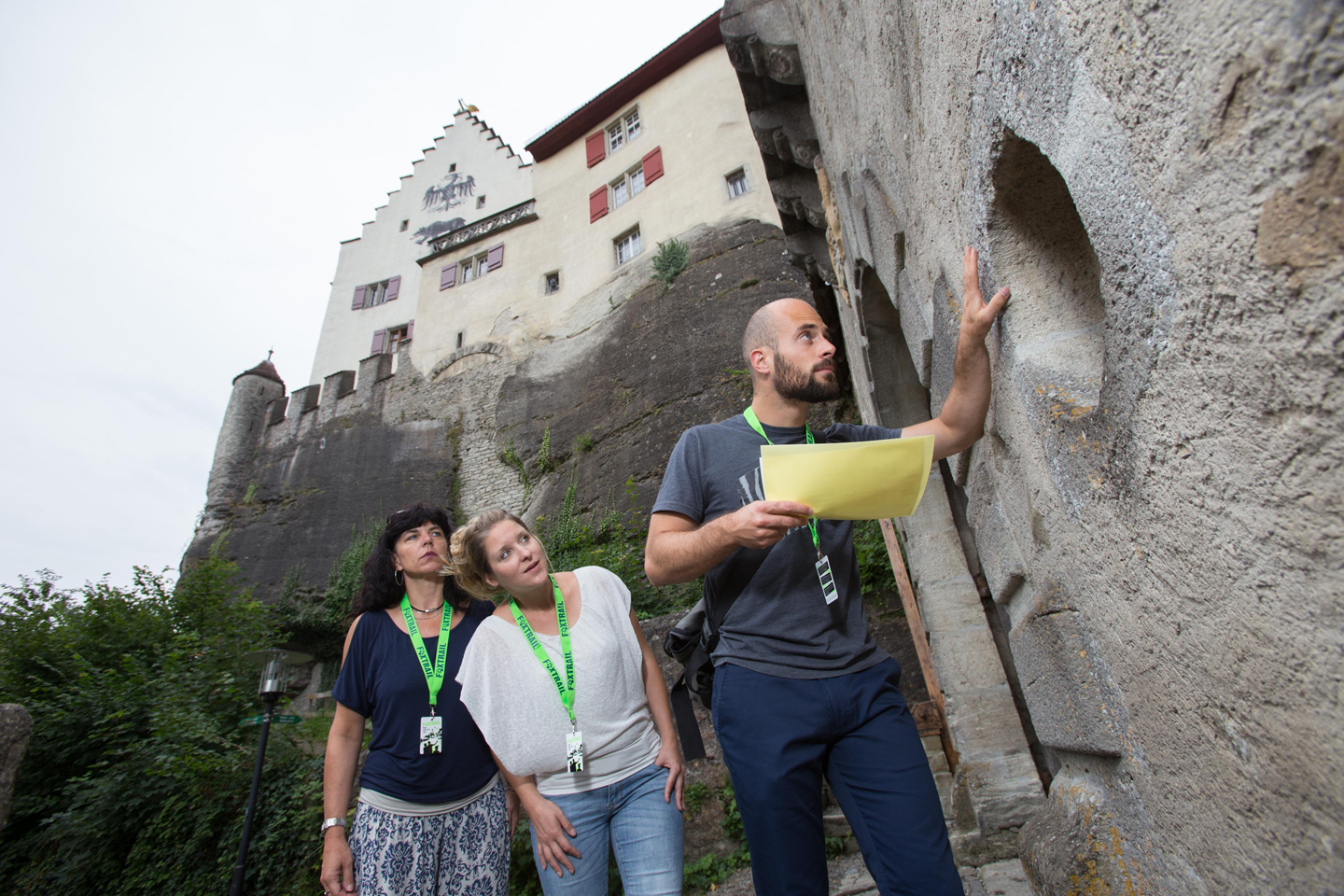 Foxtrail Schloss Lenzburg Aargau Gruppe Rtseln
