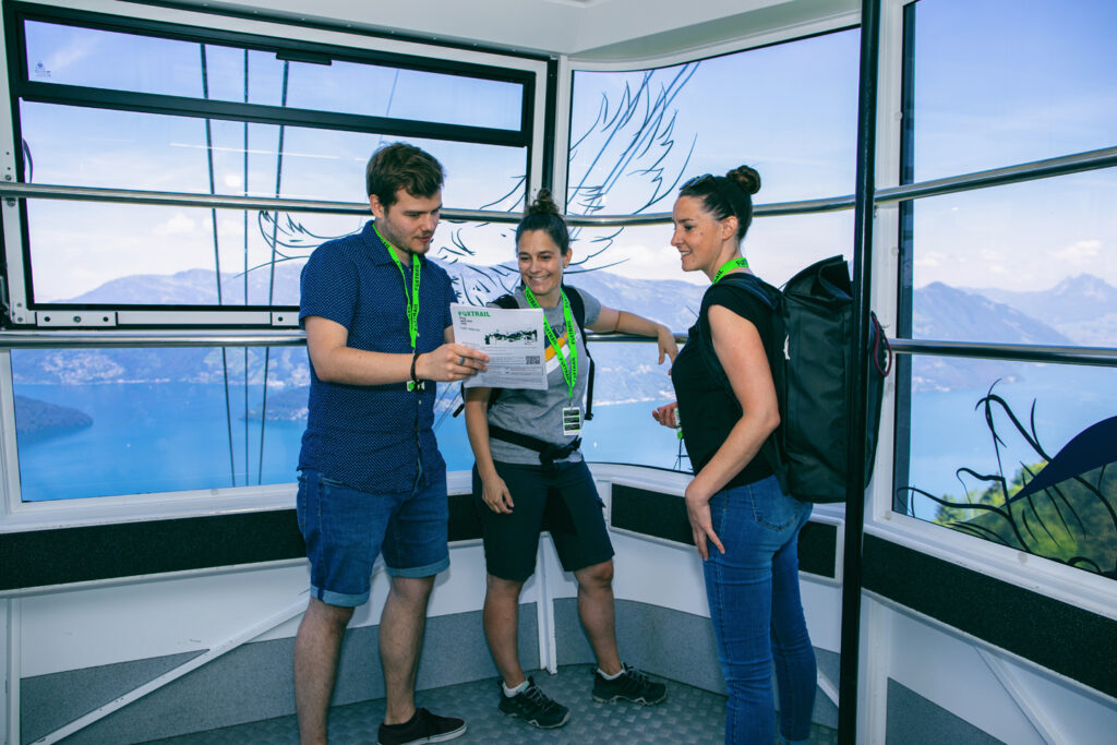 Foxtrail Artemis Klewenalp Luzern Team Ausflug