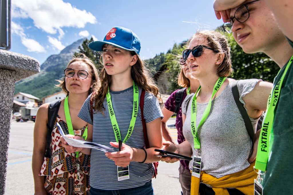 Foxtrail Saas Grund to Saas Fee 2020 Puzzle Media 06354