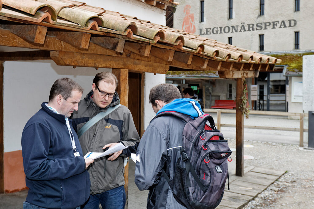 5 fun facts about Brugg that you didn't know yet! 3 Foxtrail Vindonissa Aargau Team Aufgaben