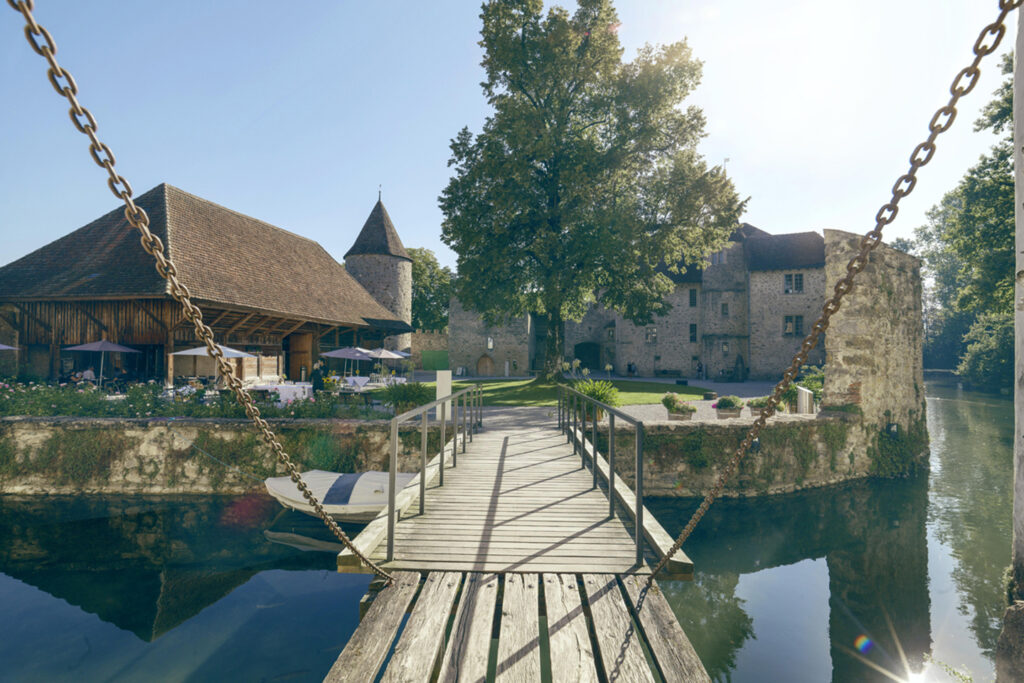 Foxtrail Schloss Hallwyl Aargau Schlosshof