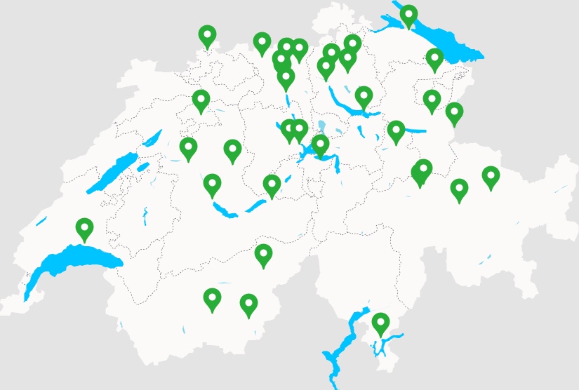 foxtrail schweiz karte
