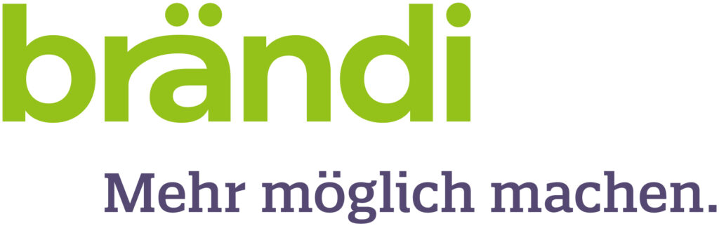 Unsere Partnerschaft mit der Stiftung Brändi! 3 logo Braendi mit Claim einzeilig rgb