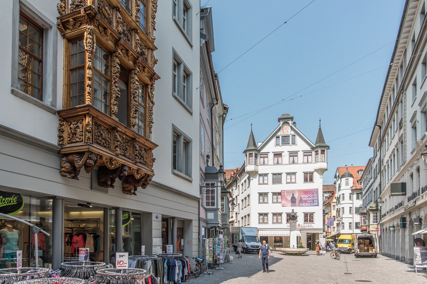 Foxtrail Columban St Gallen Altstadt Schnitzeljagd