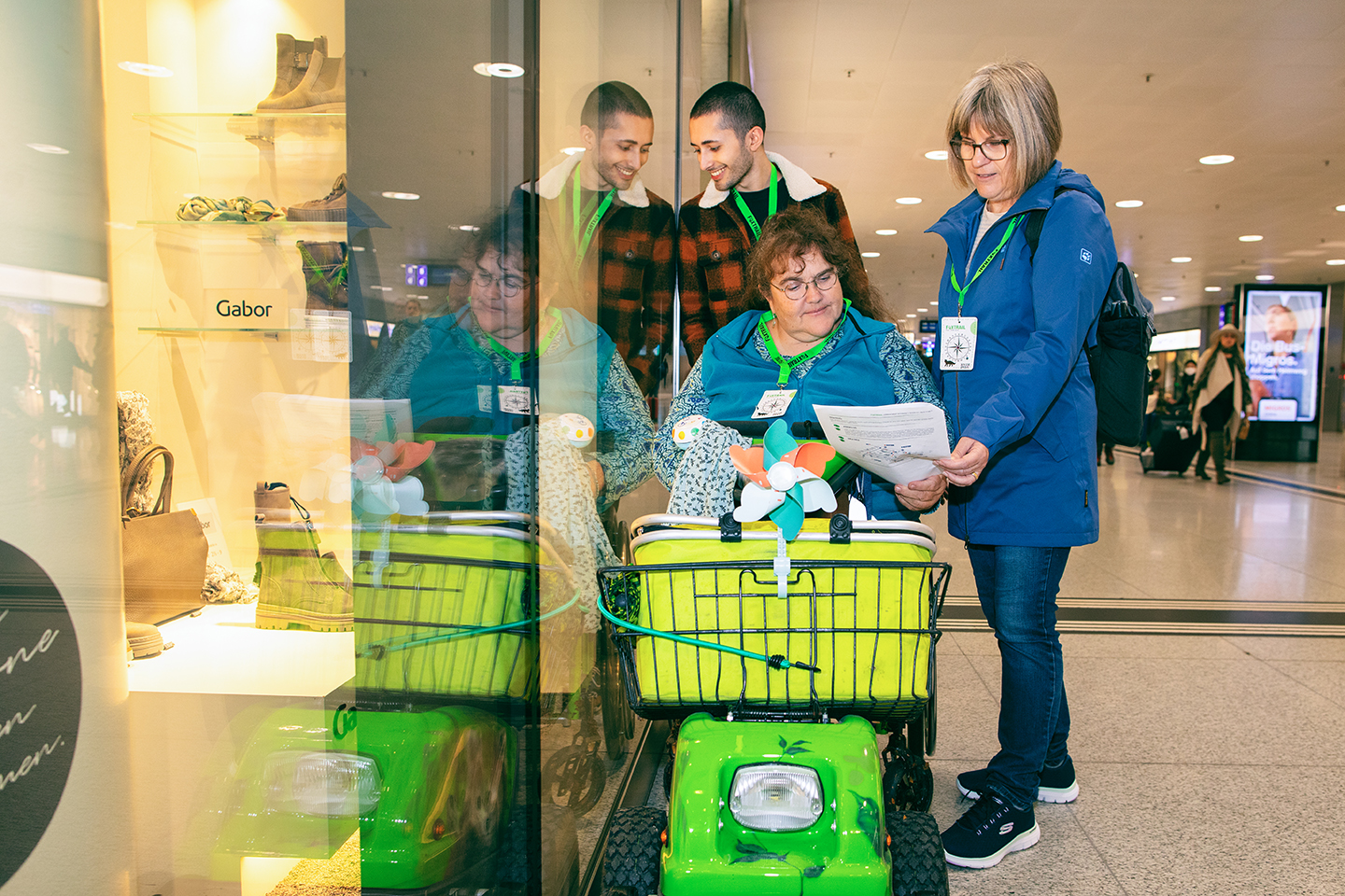 Foxtrail Hauptbahnhof Zrich rollstuhlgngig Gruppe