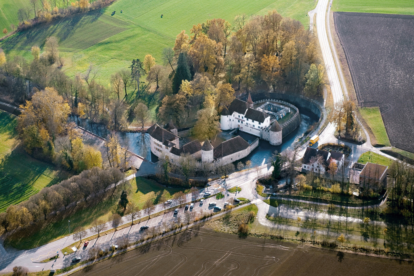 Foxtrail Schloss Hallwyl Aargau Aussicht 3