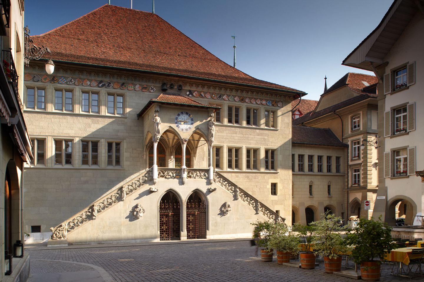 Foxtrail Quarz Bern Rathaus Sightseeing